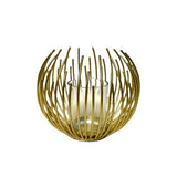 Metal Wire Candle Holder Gold