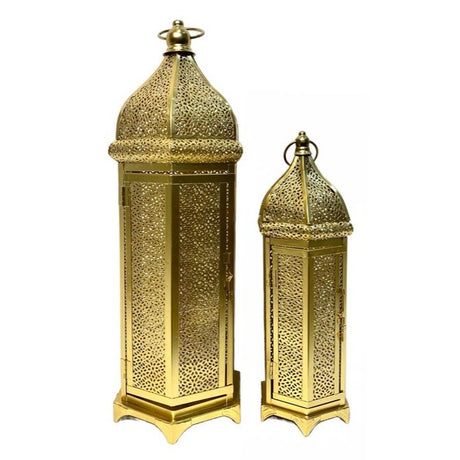 Metal Candle Holder (Set of 2)