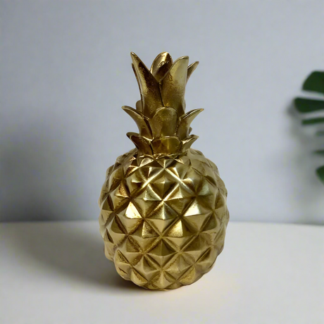 Decorative Pineapple Gold