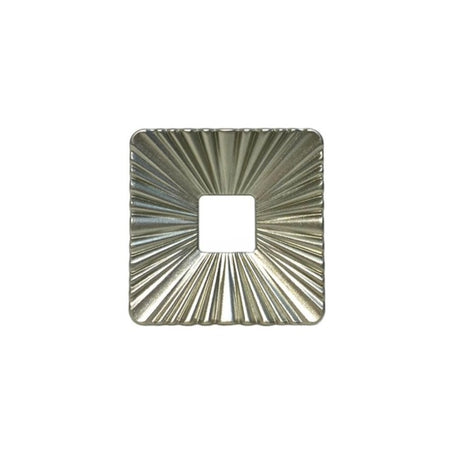 Furniture Knob Square Silver