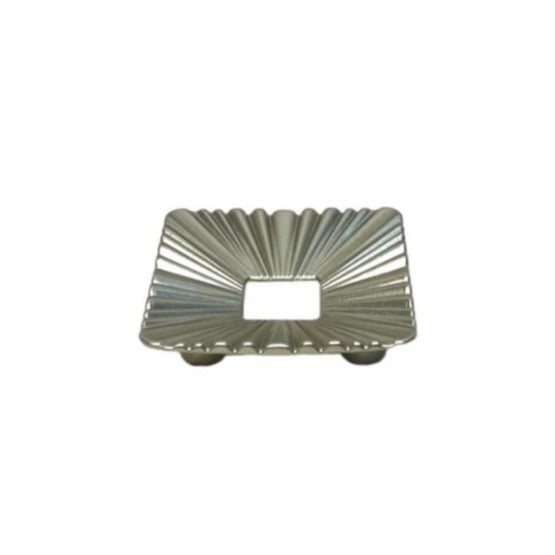 Furniture Knob Square Silver