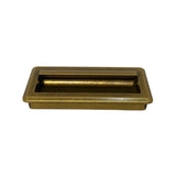 Sliding Furniture Handle Antique Brass