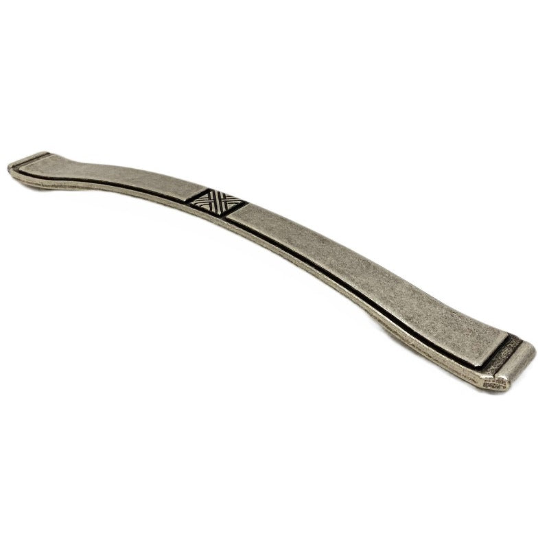 Furniture Handle 224mm Antique Silver