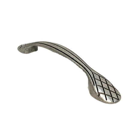 Furniture Handle 128mm Antique Silver