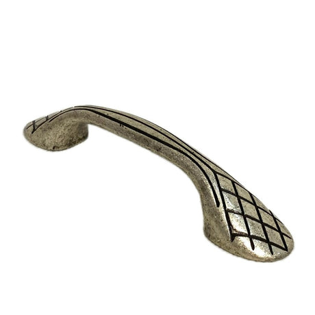 Furniture Handle 96mm Antique Silver