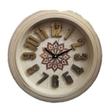 Heritage Wall Clock Sunrise Creme