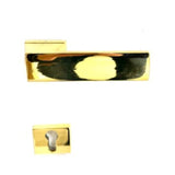 Angelina Handle On Horizontal Rose 24KT Gold