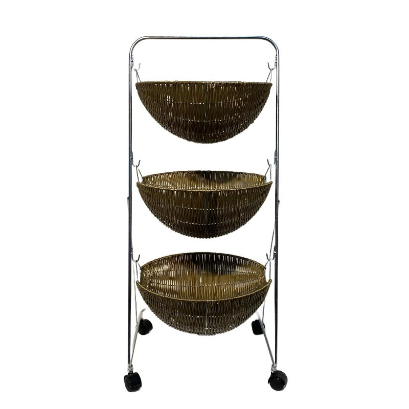 3 Tier Fruit Trolley