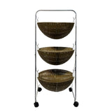 3 Tier Fruit Trolley