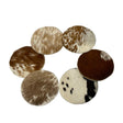 Tea Coaster Cow Skin (Set of 6)