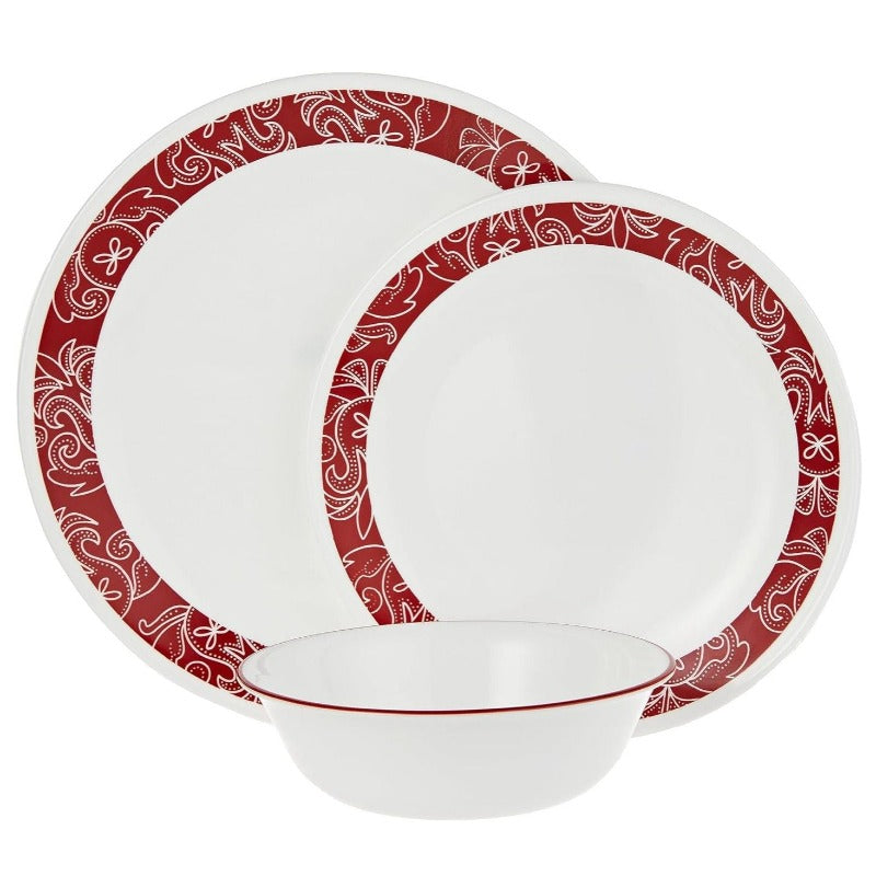 Corelle Bandhani 18 Piece Dinner Set