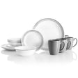 Corelle Mystic Gray 16 Piece Dinner Set