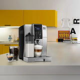 Delonghi Dinamica Coffee Machine Silver