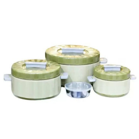 Food Warmer Hotpot Set Green (Set of 4)