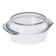 Round Glass Oven Dish With Lid 1.7L