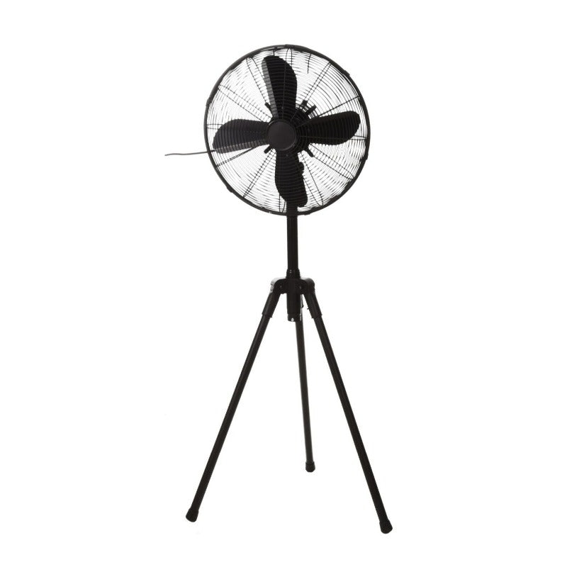 Standing Fan Black 125cm