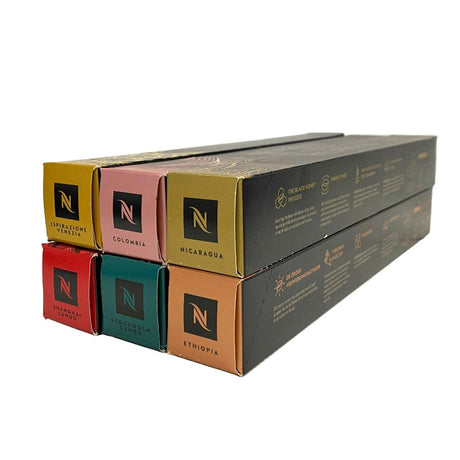 Nespresso "World Explorations" Original Line Pods Combo (Pack of 6)