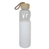 Silicone Sleeve Glass Water Bottle 500ml