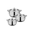 Stainless Steel Cooking Pot Set of 6pcs