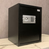 Digital Solid Steel Safe Small Black