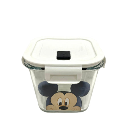 Disney Mickey Mouse Glass Airtight Container 900ml