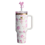 Stanley Quencher H2.0 Flowstate Tumbler 1.18L LoveShack Fancy | Ribbon Rosa