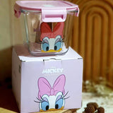 Disney Daisy Duck Glass Airtight Container 900ml