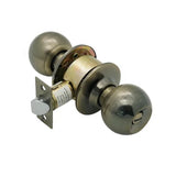 Knob Set Lock AB Finish For Bathroom