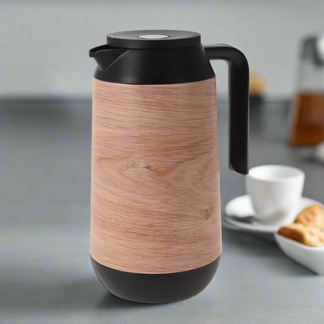 Vacuum Jug Wooden Effect 1L