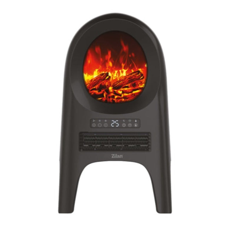 Fireplace Ceramic Fan Heater With Remote