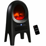 Fireplace Ceramic Fan Heater With Remote