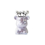 6pcs Cute Bear Stainless Steel Dessert Fork Set with Storage Jar