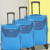 Kamiliant Bali Luggage 3pcs Set Royal Blue