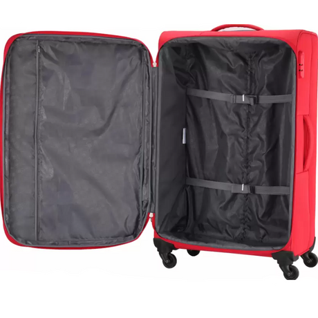 Kamiliant Bali Luggage 3pcs Set Ruby Red