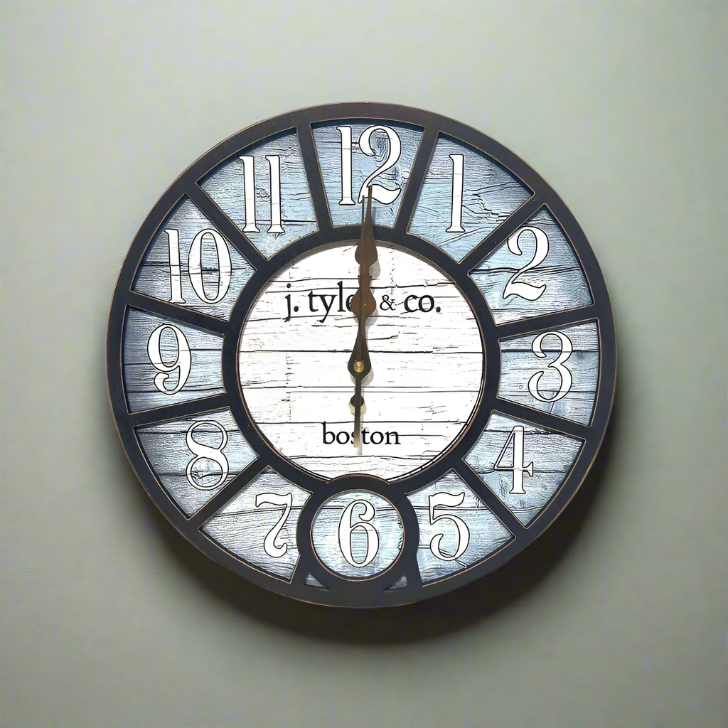 Wooden Wall Clock