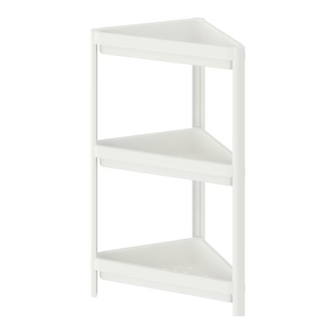 Corner Rack 3 Levels Black