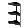 Corner Rack 3 Levels Black