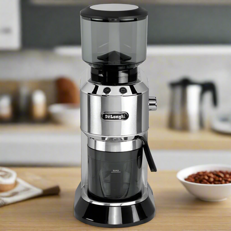 Delonghi Dedica Professional Style Coffee Grinder Silver