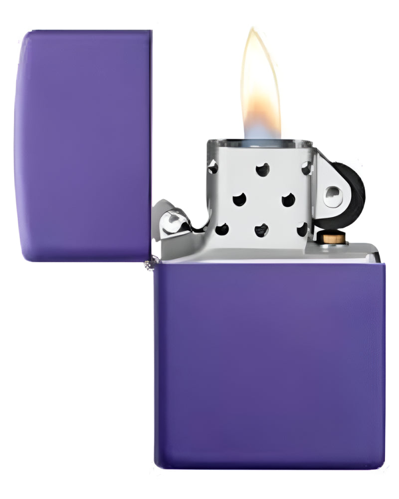 Zippo Regular Purple Matte