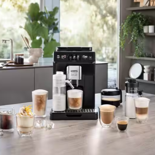 Delonghi Eletta Explore Coffee Machine Black Cold Brew