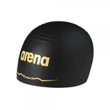 Arena Aqua Force Wave Cap-Black Gold