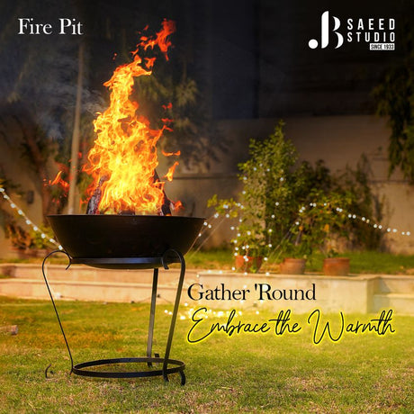 Fire Pit Black