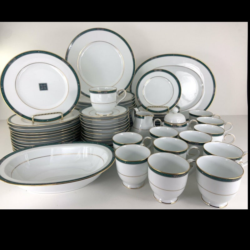 Noritake Dinner Set 96pcs Marble Green