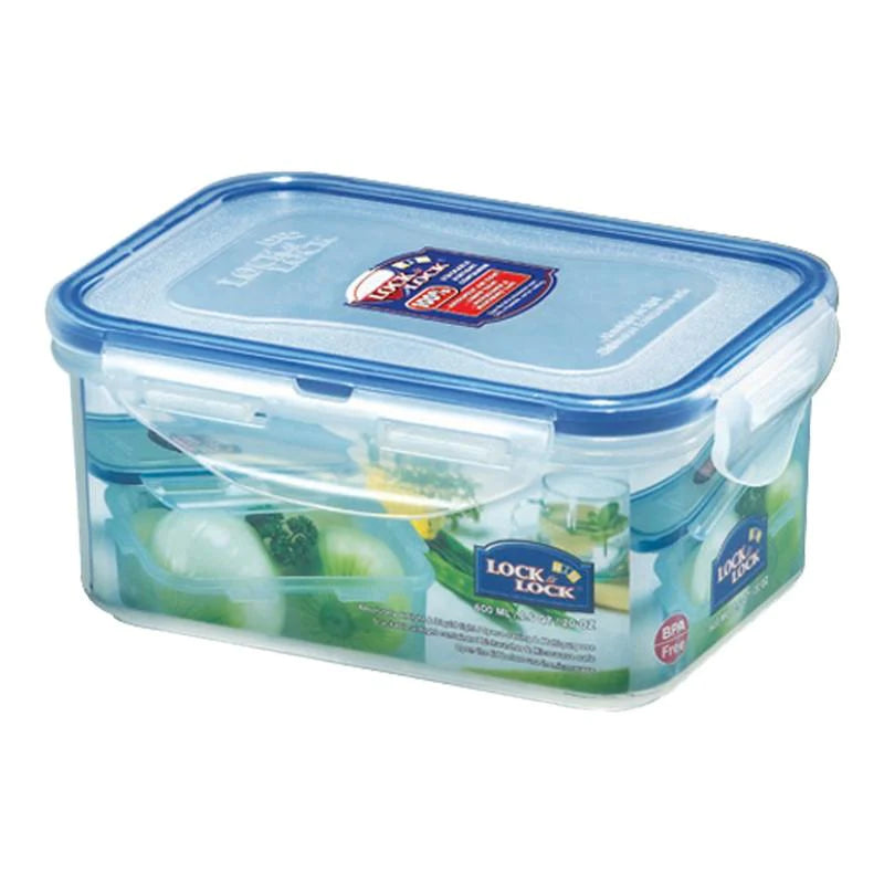 Rectangular Short Food Container 600ml