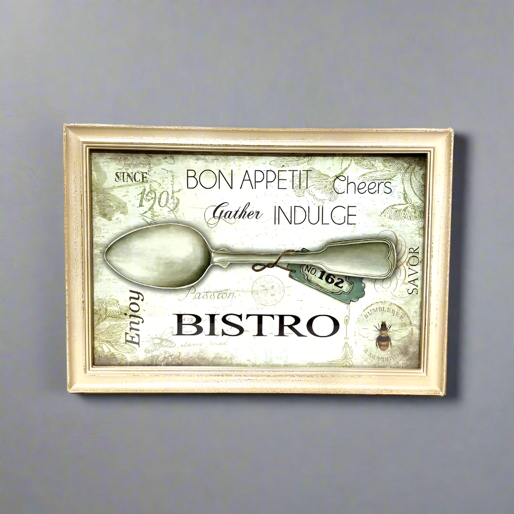 Printed Wooden Frame Bistro