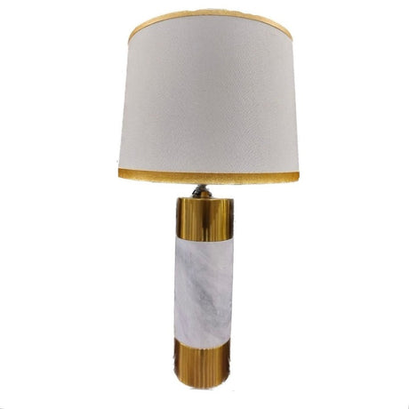 White Marble Table Lamp