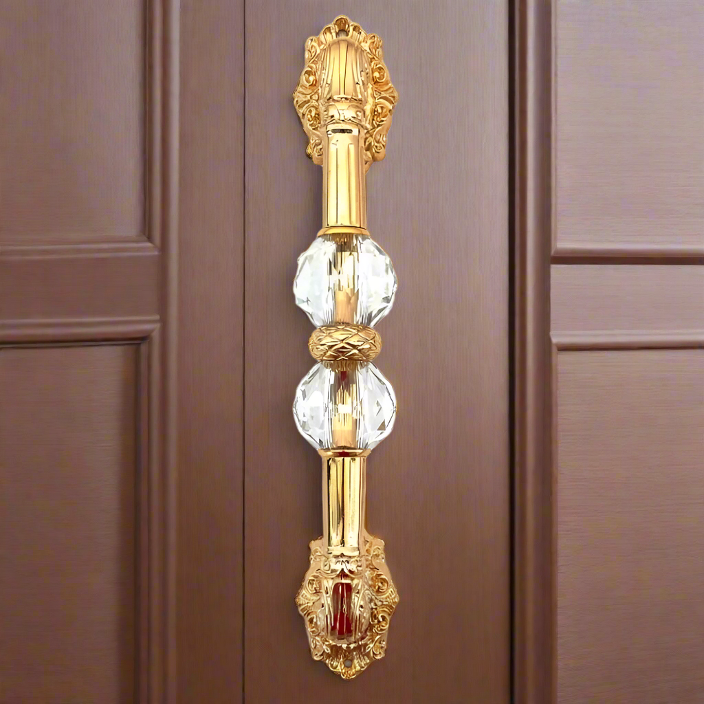 Gold Plated Brass Pull Handle