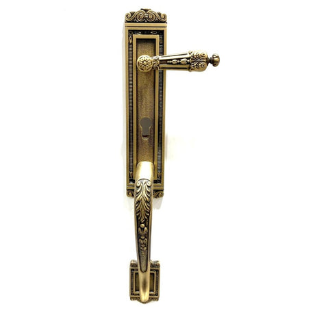 Brass Main Door Entrance Set AB