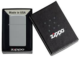 Zippo Regular Flat Grey