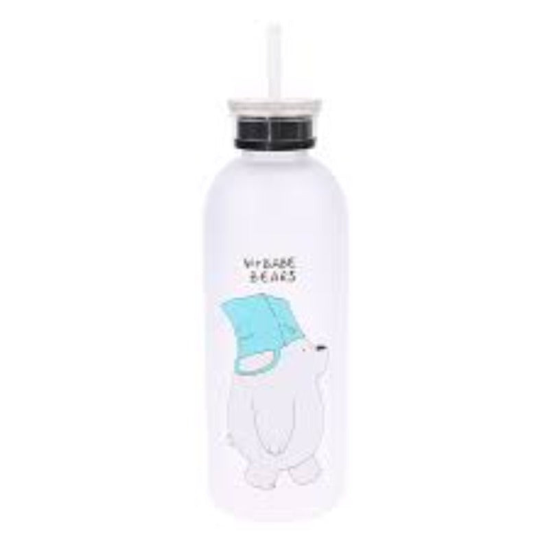 Frosted Panda Bear Water bottle 1000ml